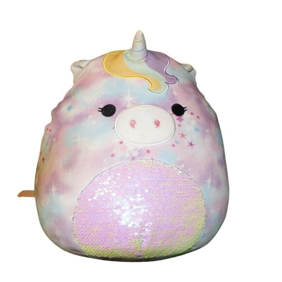 BLACK FRIDAY SALE - RARE Unicorn Backpack, Squishmallows NEBULA - Series 1 NWT - Picture 10 of 16